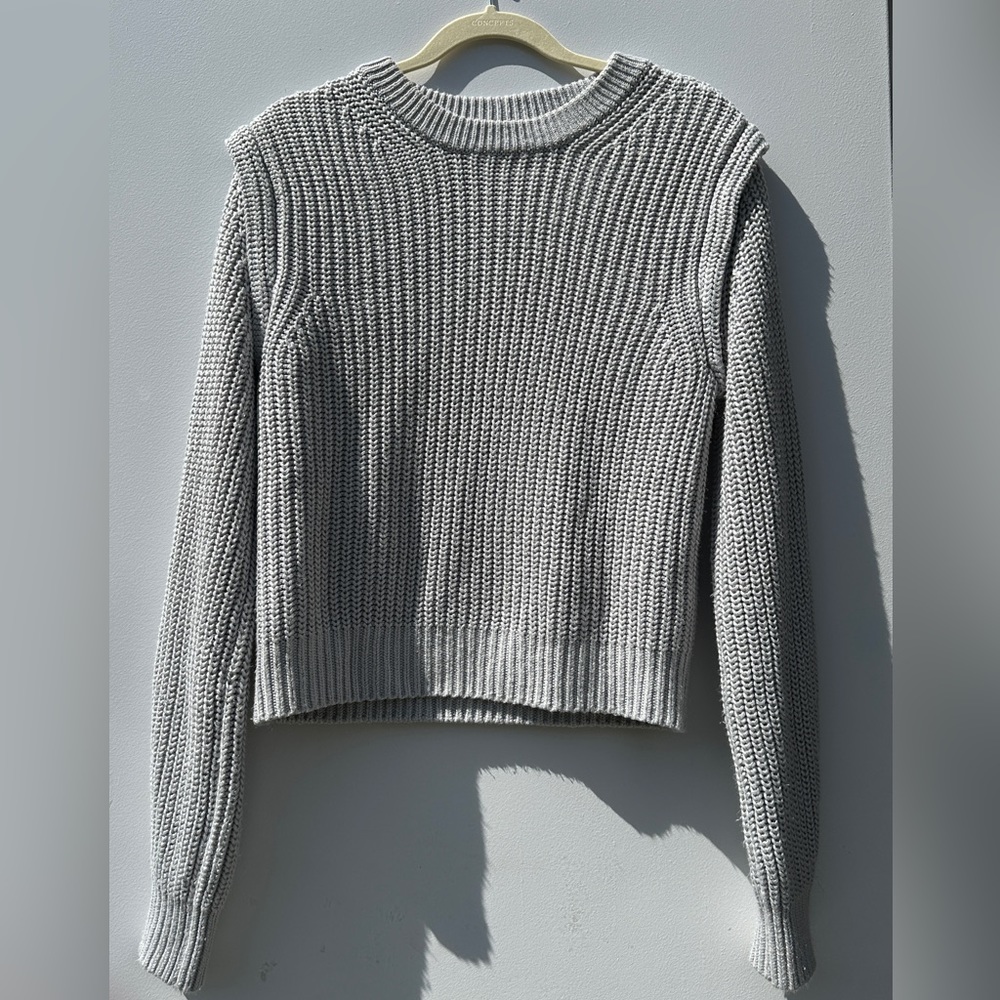 Grey Abercrombie & Fitch Sweatshirt